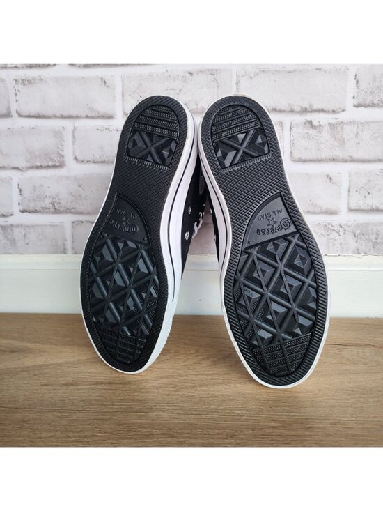 ⭐Converse Chuck Taylor Bows & Studs Sz 10 Mens Shoes Sneakers Black Pink A16447F main image 9